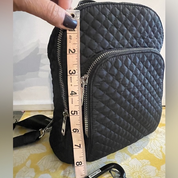 Cynthia Rowley Mini black backpack NWOT - Picture 2 of 8